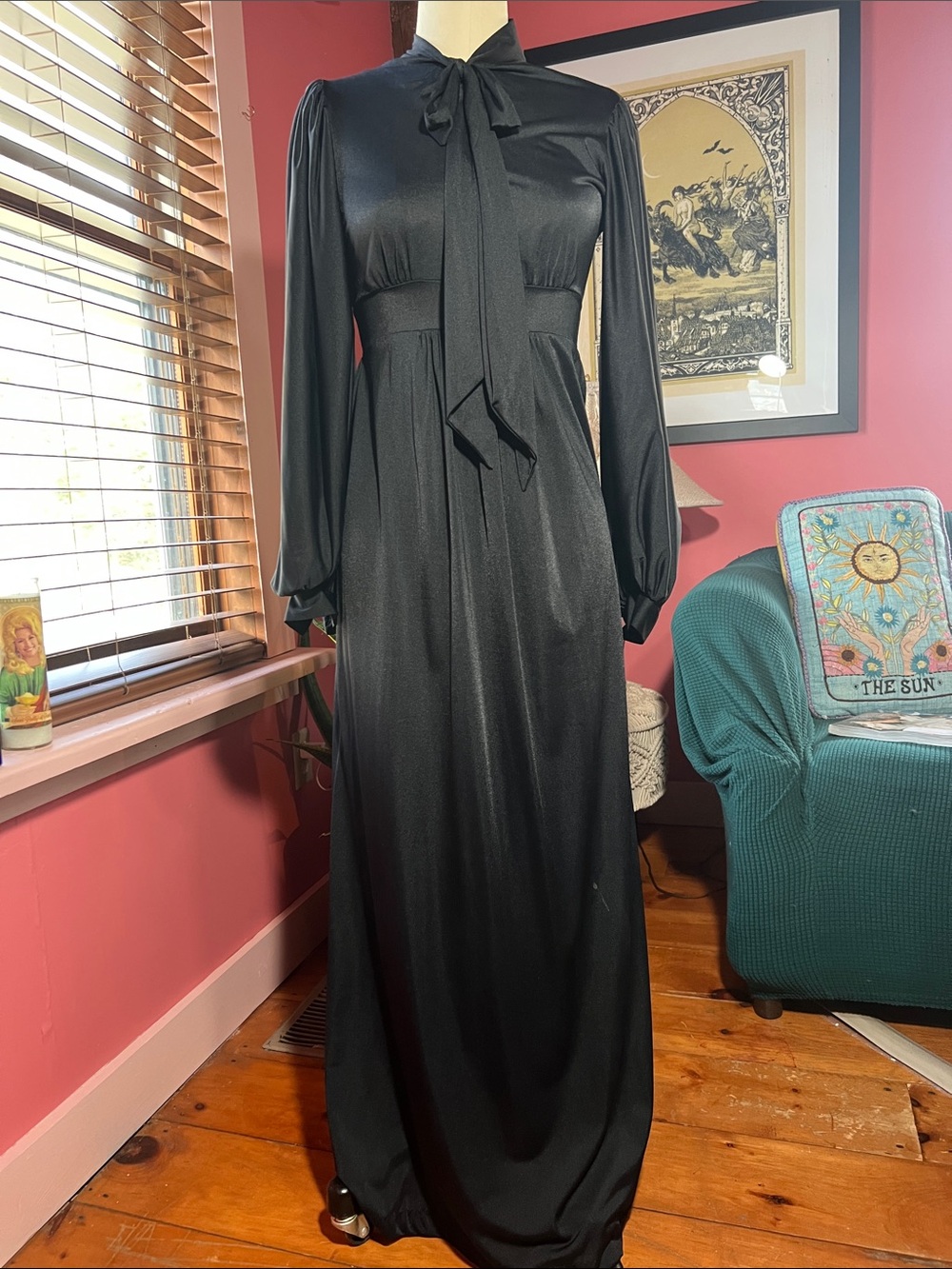 Vintage nylon “Lounge Dress”